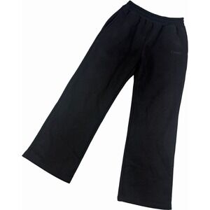 Comfrt Black Wide Leg Sweatpants Womens Size Medium Activewear Lounge
